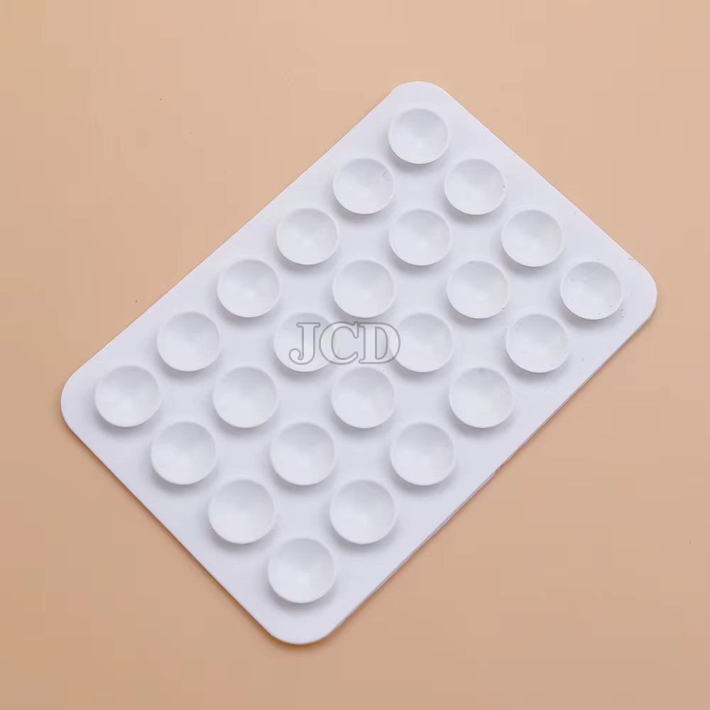 Silicone Suction Pad Back Sticker Suction Cup Phone Holder Silicone Cup Mat Smartphone Wall Stand Fixed for Glass Ceramic Tiles