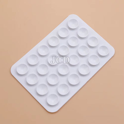 Silicone Suction Pad Back Sticker Suction Cup Phone Holder Silicone Cup Mat Smartphone Wall Stand Fixed for Glass Ceramic Tiles