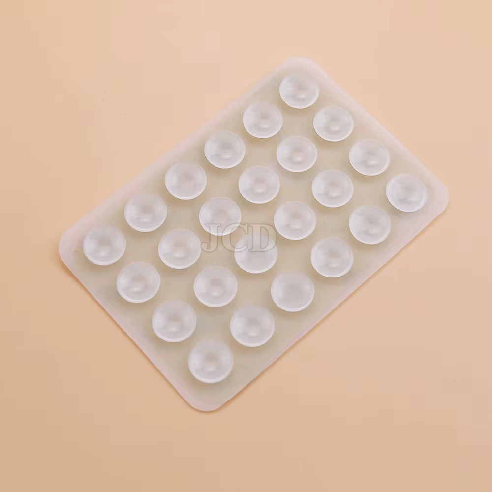 Silicone Suction Pad Back Sticker Suction Cup Phone Holder Silicone Cup Mat Smartphone Wall Stand Fixed for Glass Ceramic Tiles
