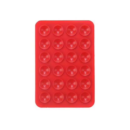 Silicone World Square Silicone Mobile Phone Fixing Suction Cup Car Mounted Bracket Phone Case Universal anti Slip Suction Cup